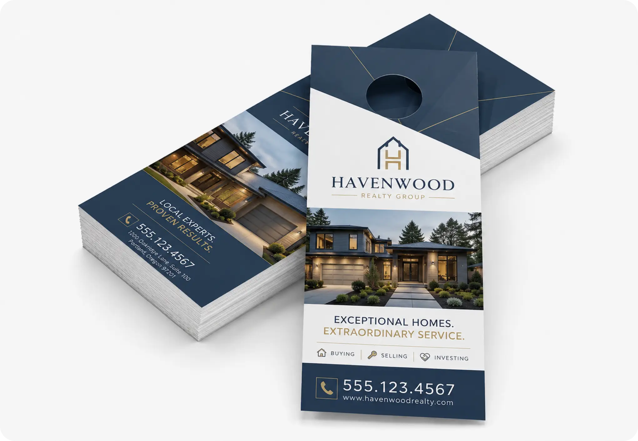 Door Hangers 14PT + Matte Finish