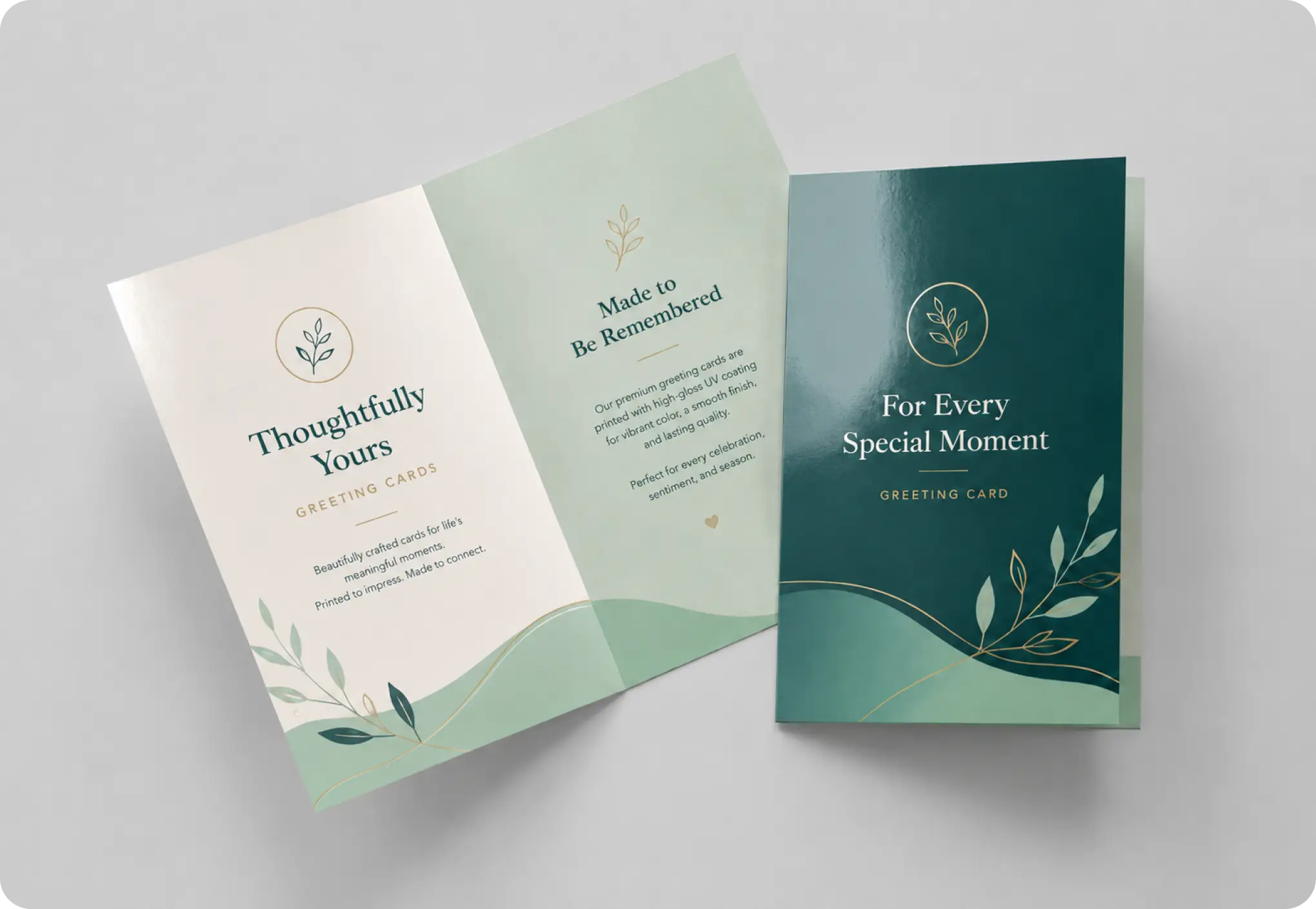 Greeting Cards 14pt + UV (High Gloss)