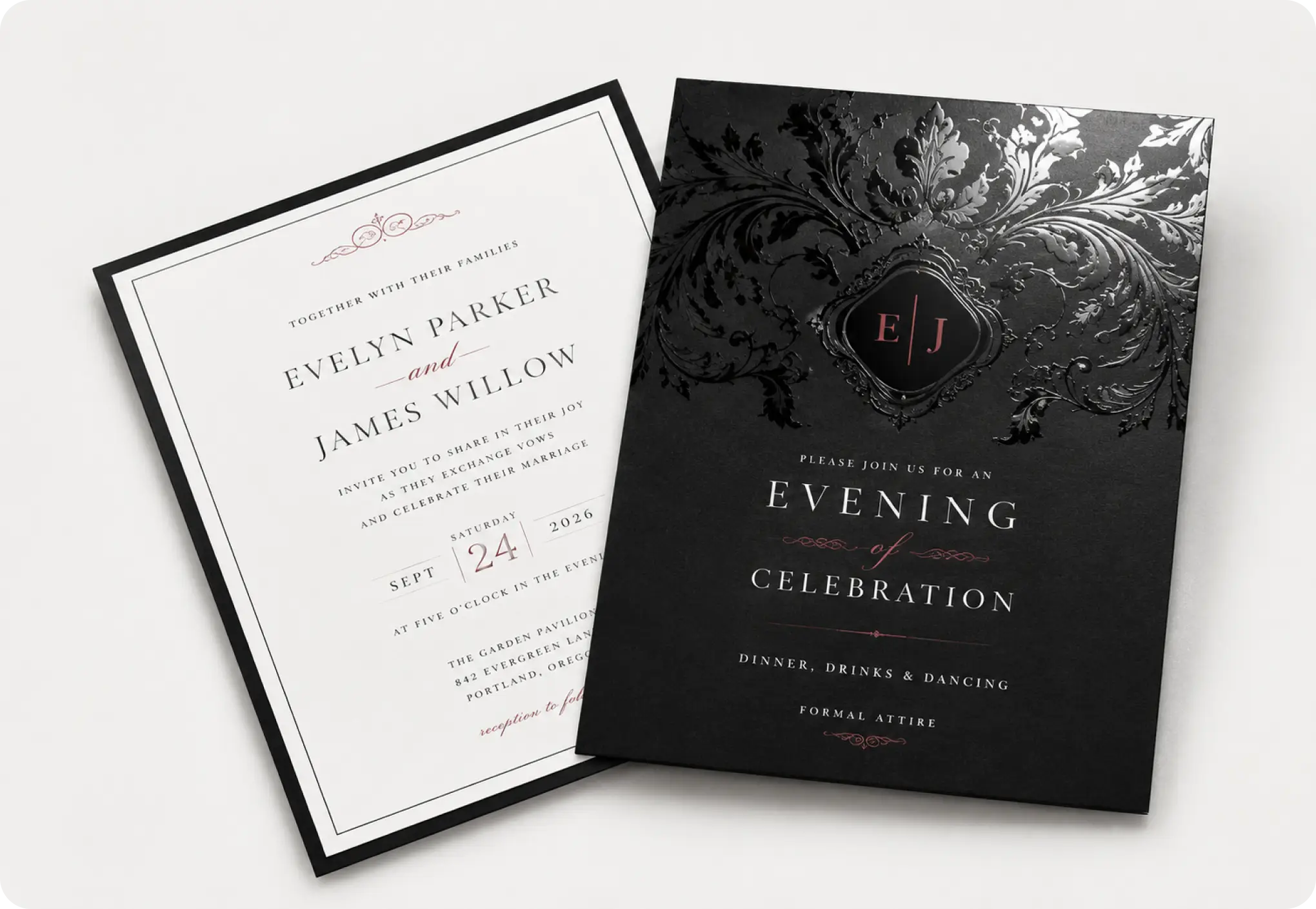 Invitations 14pt + Matte Finish