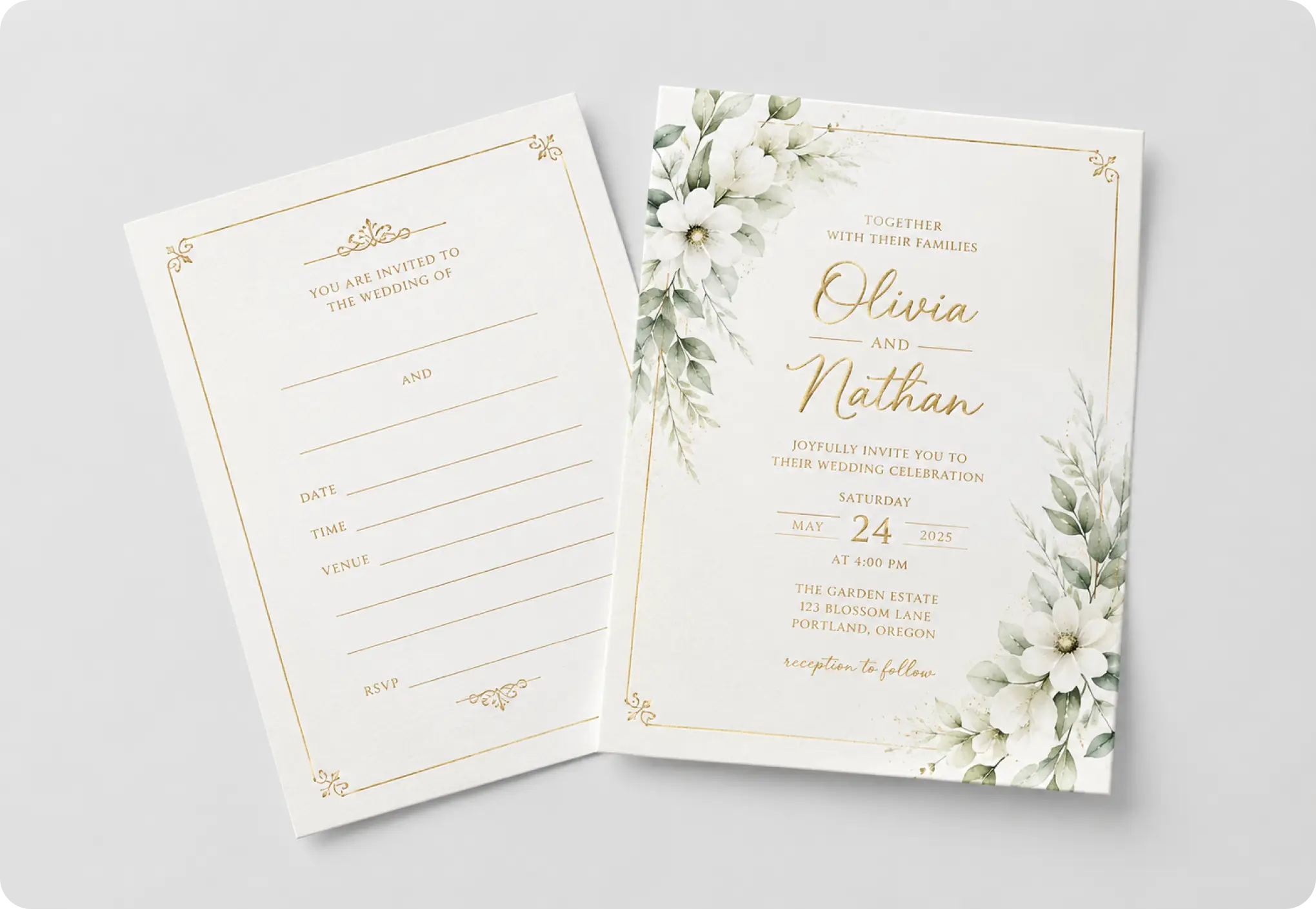 Invitations 14pt Writable + AQ (C1S)