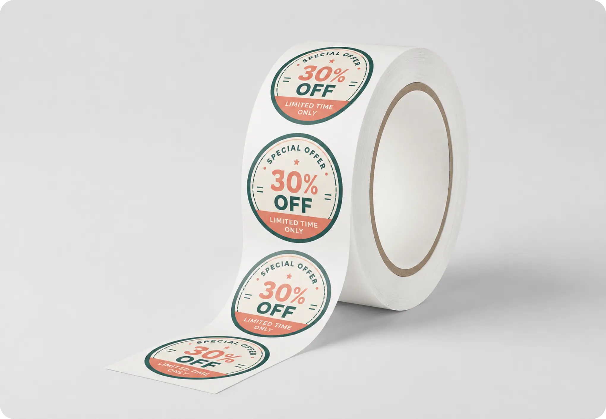 Paper Roll Labels